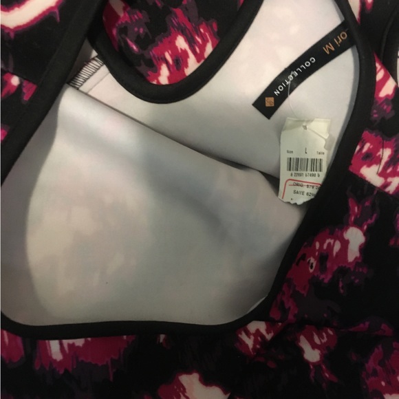 Dress To Impress MIDI Size Large Black Background Hot Pink Floral Designer - Picture 8 of 10